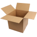 Caisse américaine RN 500x500x500 mm DD40 brun 3 refoulages