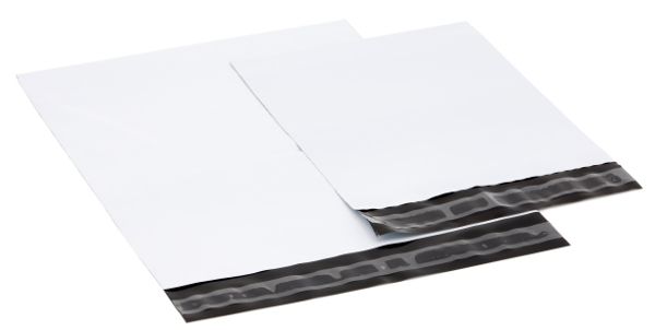 ARTEMESIA Lot de 25 Enveloppes Plastiques d'Expédition de Colis opaque double bande adhésive grande résistance vêtements 70 microns livres 