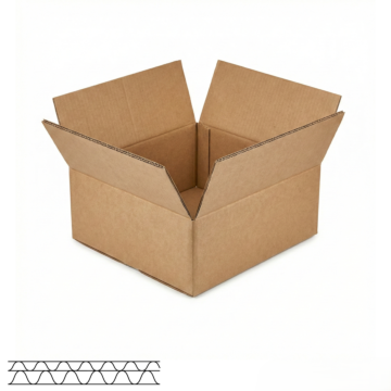 Caisses américaines double cannelure