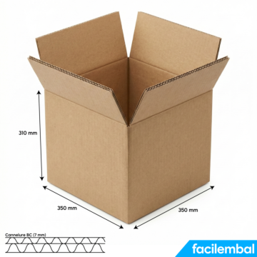 Carton Double Cannelure 350x350x310 mm