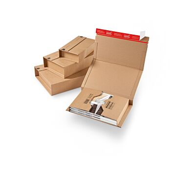 Etui carbook fermeture adhésive