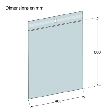 Sac pression 400x600 mm 70µ
