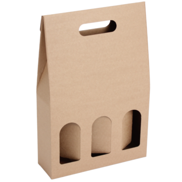 Valisettes bouteilles kraft