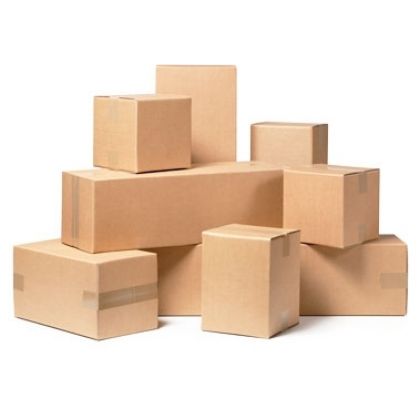 Caisses américaines carton - Liste de toutes les dimensions