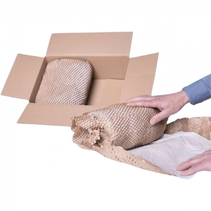 Papier alvéolé de protection