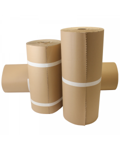 Carton ondulé en rouleaux
