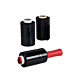 Film étirable bobinot noir 23µ 125mm x 300 ml par 28