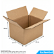 Carton Simple Cannelure 392x292x198 mm