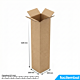 Carton Simple Cannelure 235x205x1225mm