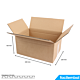 Carton Simple Cannelure 330x230x160 mm 1 refoulage