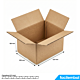 Caisse américaine RN 320x250x180 mm DF20 brun