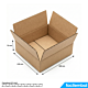 Caisse américaine RN 355x235x70 mm DF30 brun