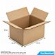Carton Simple Cannelure 392x292x190 mm