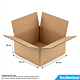 Caisse américaine RN 390x390x145 mm DF40 brun