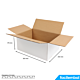 Carton Simple Cannelure 392x292x175 mm