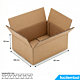 Carton Double Cannelure 357x258x135 mm