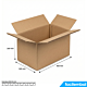 Carton double cannelure 460x260x260 mm