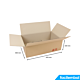 Carton Double Cannelure 600x400x200 mm A11