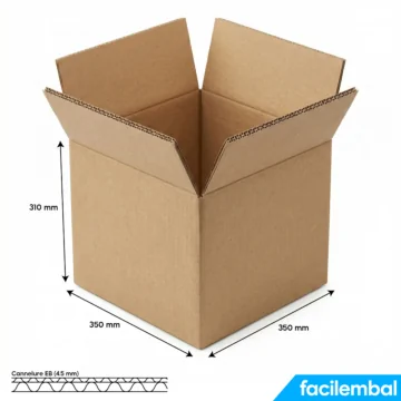 Carton Double Cannelure 350x350x310 mm