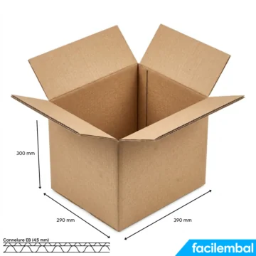 Carton Double Cannelure 390x290x300 mm