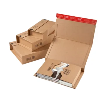 Etui carbook fermeture adhésive