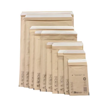 Pochette matelassée kraft 90% recyclé