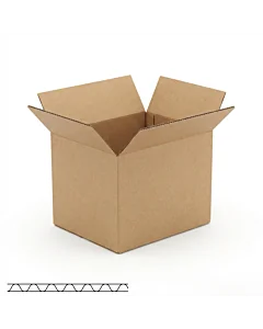 Caisse américaine simple cannelure
