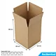 Carton Double Cannelure 250x250x450 mm