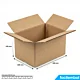 Caisse américaine RN 445x405x435 mm DD40 blanc imp