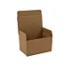 Boîte fond auto avec couvercle à rabat 150x100x80 mm