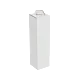 Boîte 1 bouteille cannelure blanc