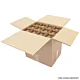 carton double cannelure 390x295x395 mm DD40 brun