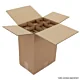carton double cannelure 295x200x395 mm DD40 brun