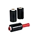 Film étirable bobinot noir 23µ 125mm x 300 ml par 28