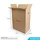 Carton Simple Cannelure 565x320x750 mm