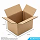 Carton simple cannelure 200x150x150 mm