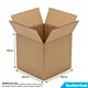 Carton Simple Cannelure 250x250x250mm