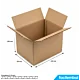Carton Simple Cannelure 430x310x250 mm