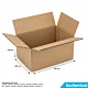Carton Simple Cannelure 430x300x150 mm