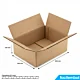 Carton Simple Cannelure 400x300x100 mm