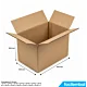 Carton Simple Cannelure 500x300x300 mm