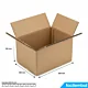 Carton Double Cannelure 250x180x140 mm