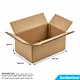 Carton Double Cannelure 500x300x150 mm