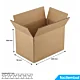 Carton Double Cannelure 800x500x500 mm