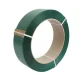 Feuillard polyester gaufré vert 16 mmx1x1000 ml