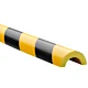 Mousse PU PROFILE protection signalétique C 50x25 noir/jaune 100 cm