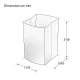 Housse rétractable 125µ 1250+525x2100 mm