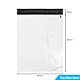 Enveloppe pochette plastique 400x500+50 mm (55μ) opaque