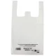Sac bretelles PEBD 50µ blanc 260+60x460 mm