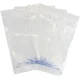 Sac pression avec poche kangourou 125x195 + 125x185 mm impression bleu 